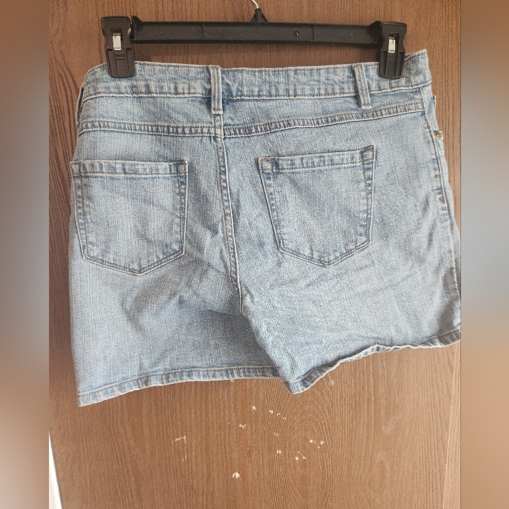Falls Creek Light Blue Denim Shorts - Picture 2 of 2
